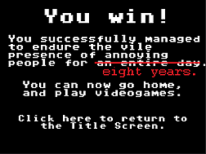 you win
