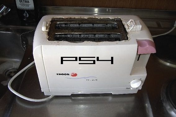 ps4 toaster